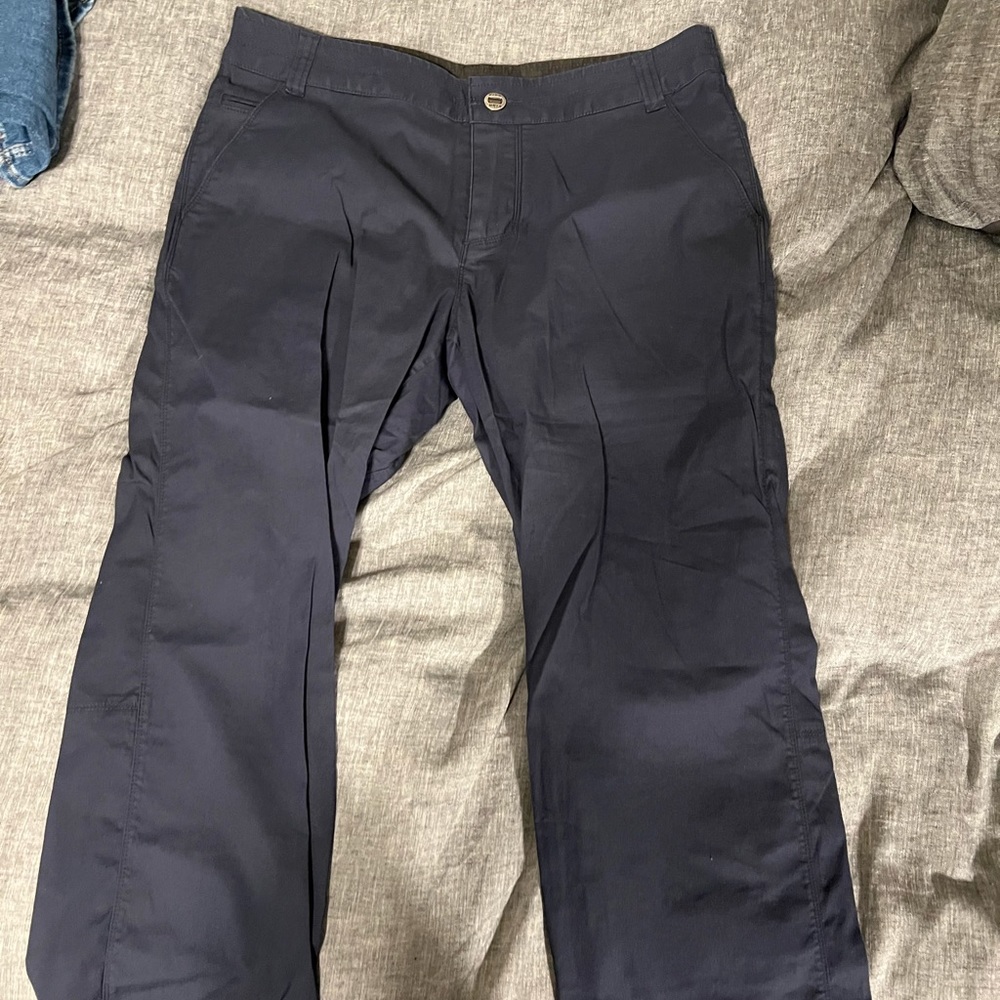 Blue kuhl resistor chino pants 34x 33